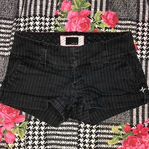 Black short shorts